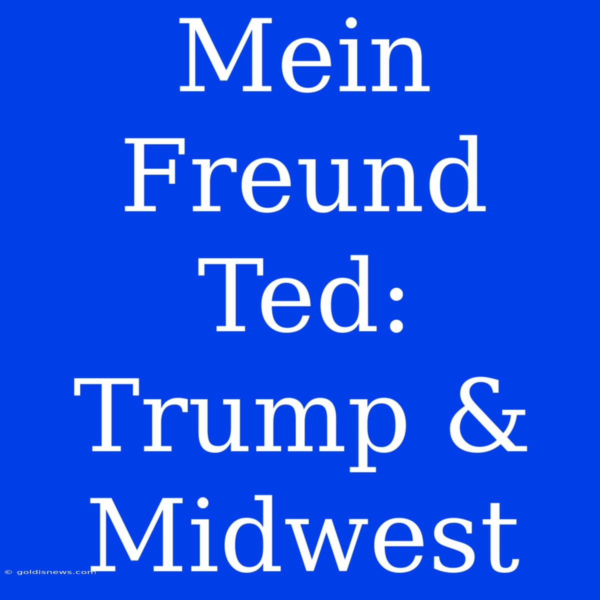 Mein Freund Ted: Trump & Midwest