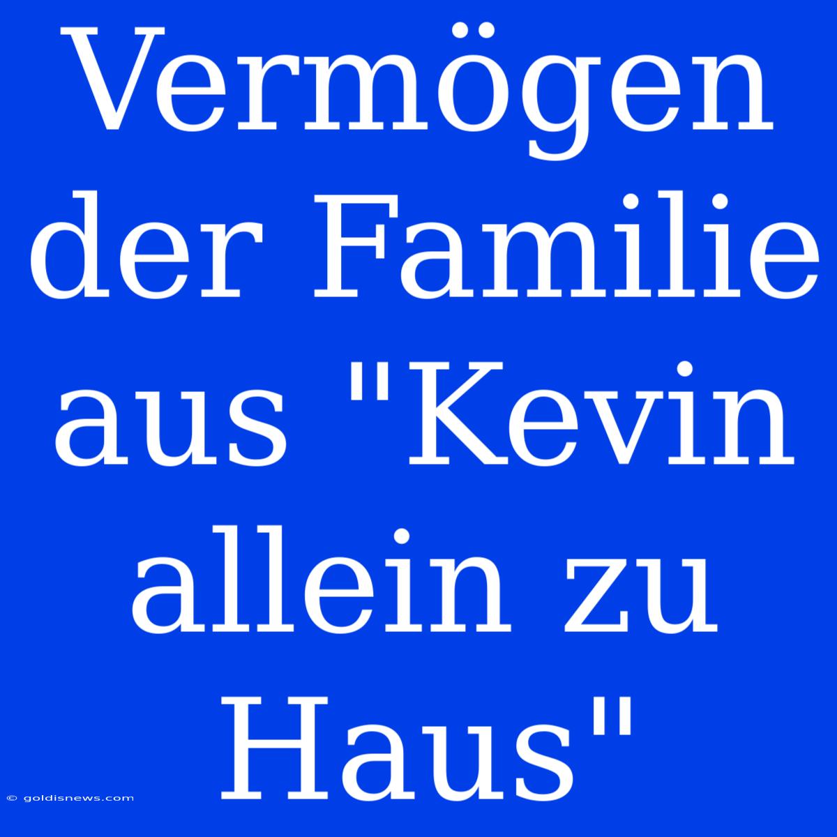 Vermögen Der Familie Aus 